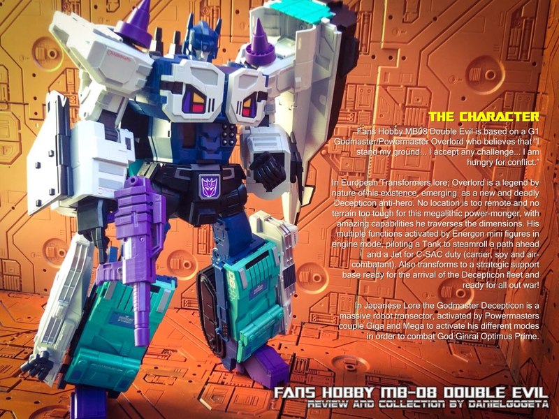 Fans Hobby MB 08 Double Evil Review Of Unofficial D 307 Overlord By Danielgogeta  (2 of 42)